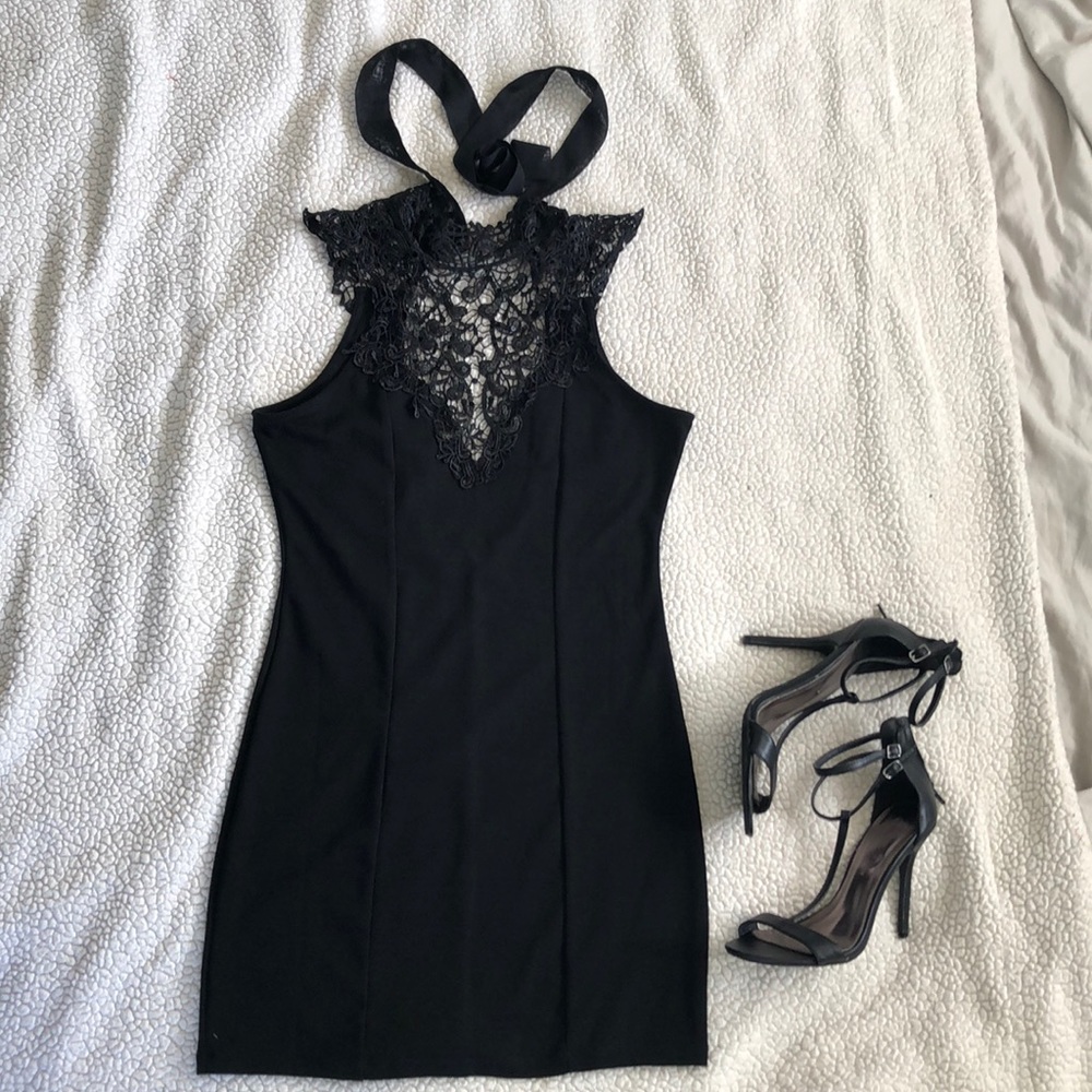 Little Black Dress w/ Lace